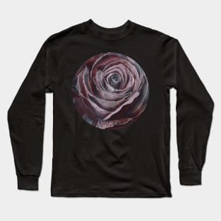 Ethereal Beauty Dark Rose Long Sleeve T-Shirt